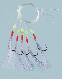 FLADEN Sabiki & Feather-Rig Hering/Makrele 4er Pack