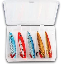 FLADEN Pilker Set - 5pcs. 18-30g - Köderset