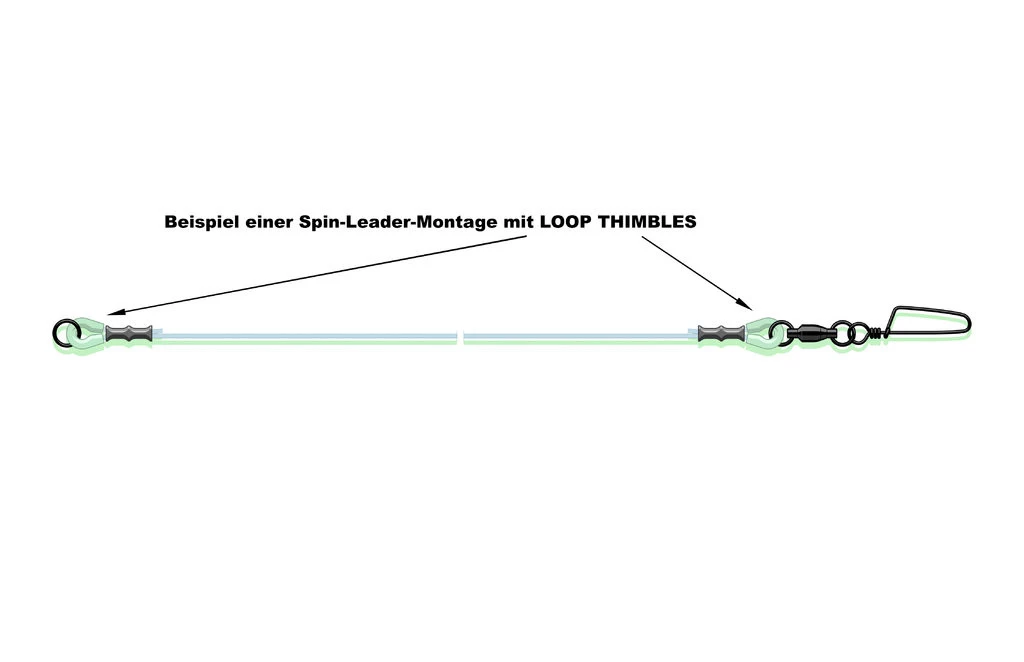 MADCAT LOOP THIMBLES - Schutzhüllen Für Gecrimpte Schlaufen