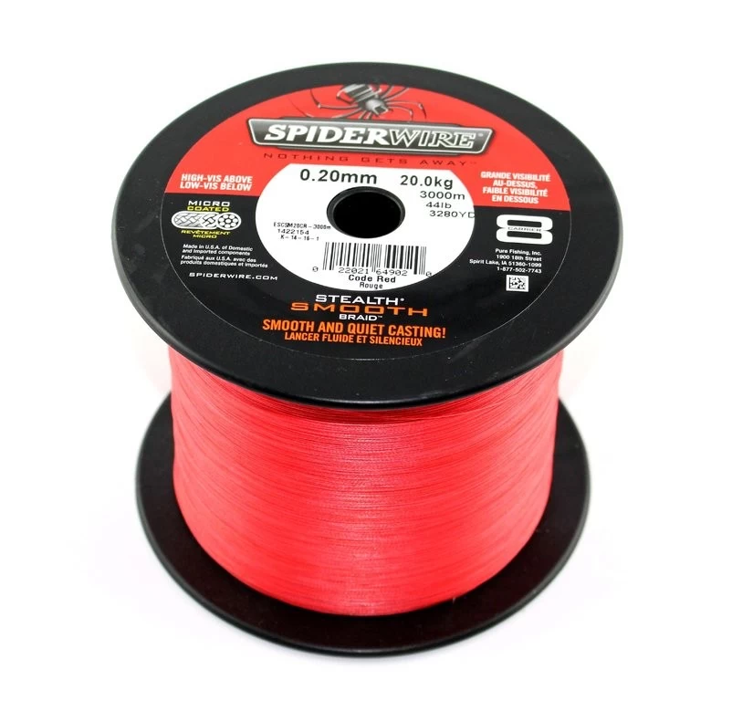 SPIDERWIRE Stealth Smooth 8 Red - 8-fach Geflochtene â Bild 3