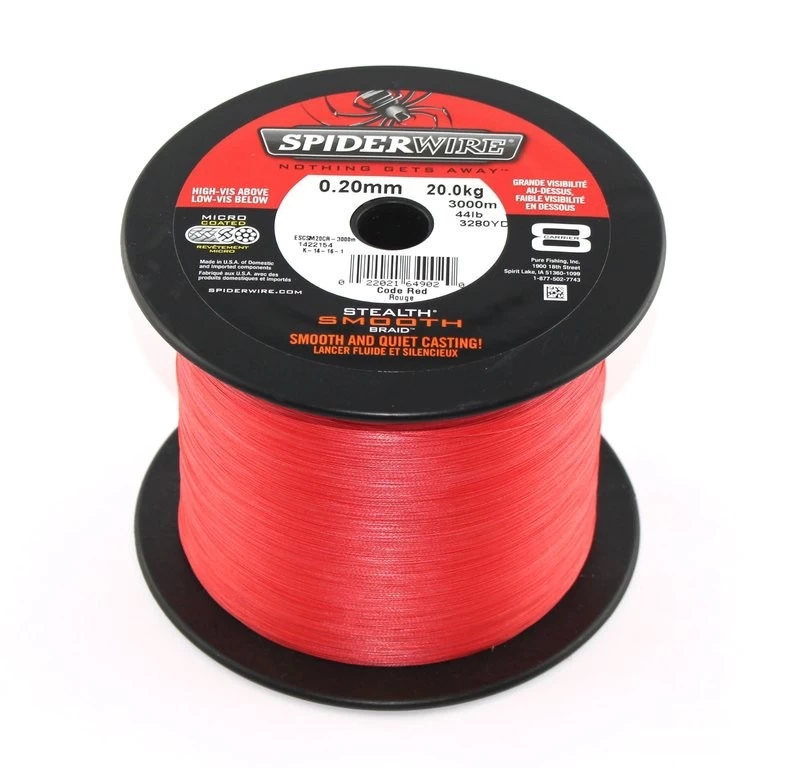 SPIDERWIRE Stealth Smooth 8 Red - 8-fach Geflochtene â Bild 6
