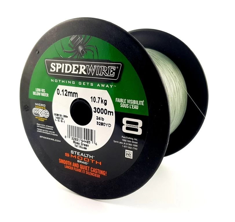 SPIDERWIRE Stealth Smooth 8 Moss Green - 8-fach Geflochtene â Bild 4