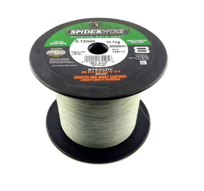 SPIDERWIRE Stealth Smooth 8 Moss Green - 8-fach Geflochtene â Bild 5