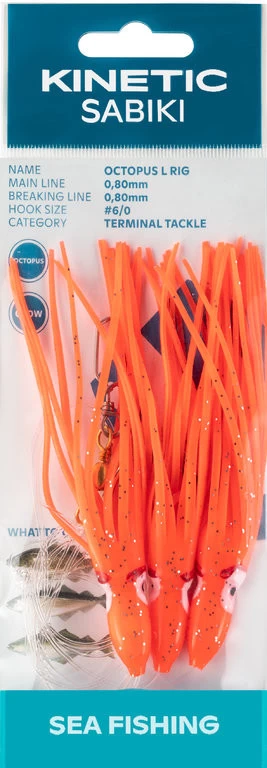 Kinetic Sabiki Octopus Rig Large - Vorfach â Bild 5
